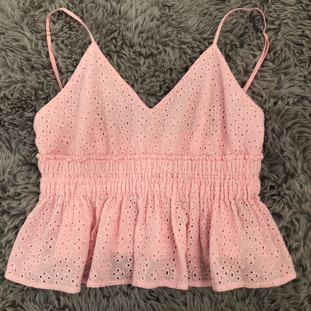 Cotton Candy LA cropped tank